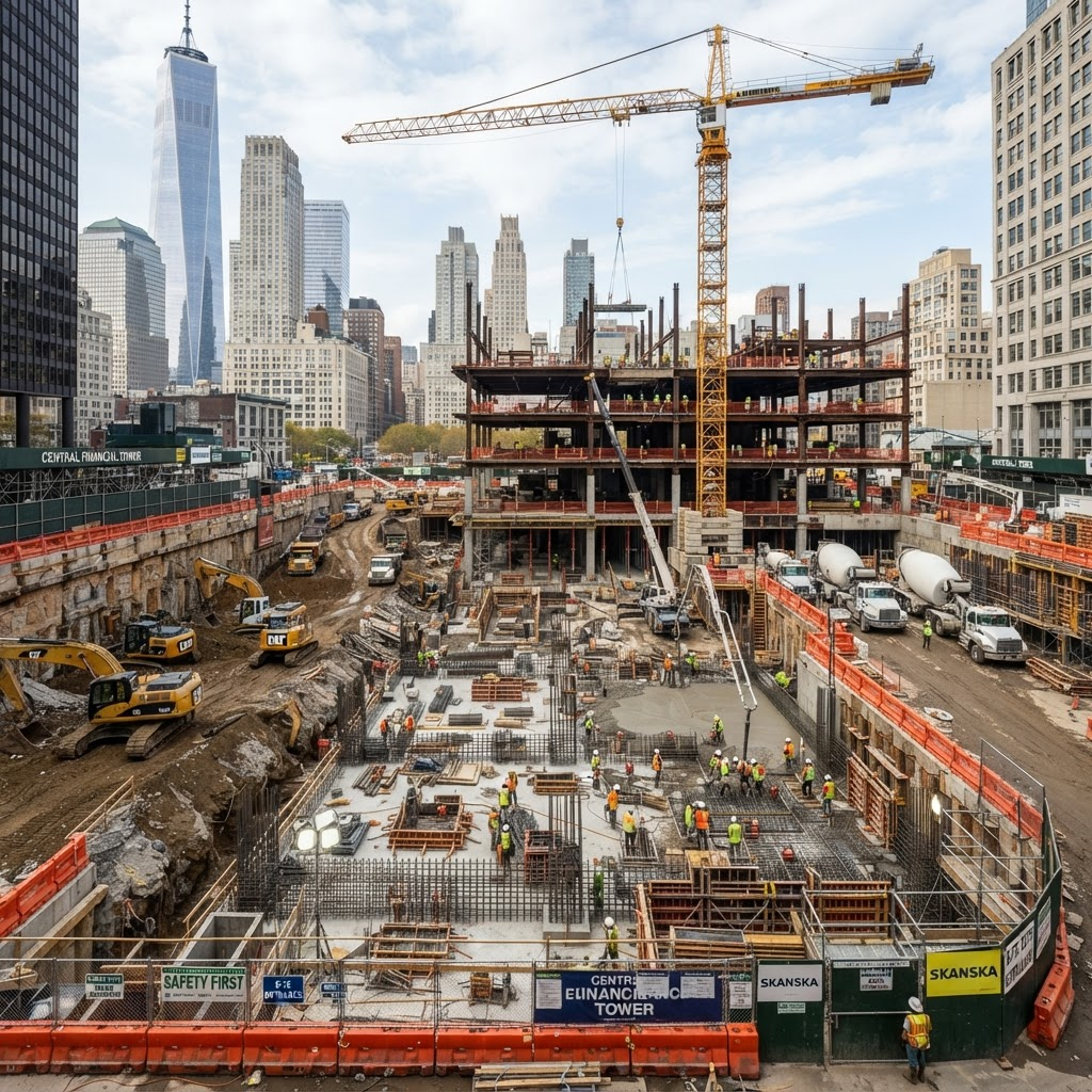 Downtown Office Complex Foundation